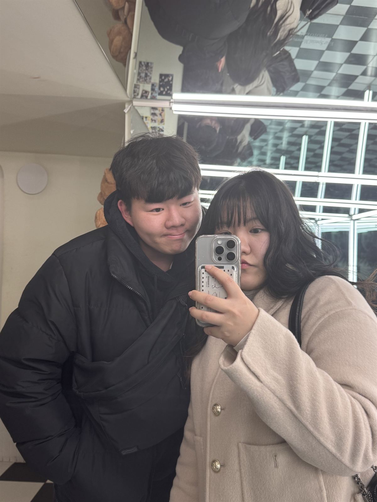 같이 찍은 사진