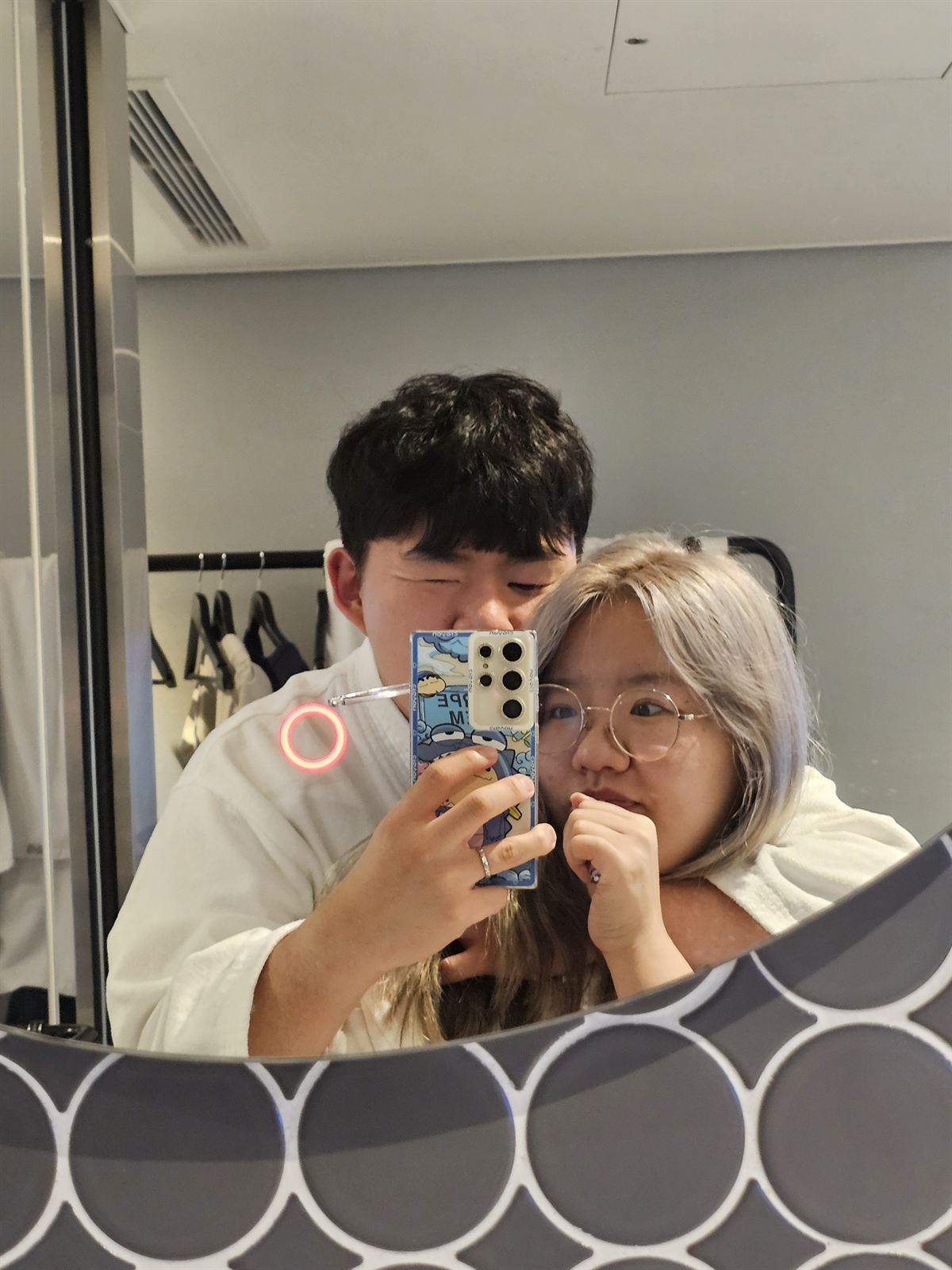 같이 찍은 사진